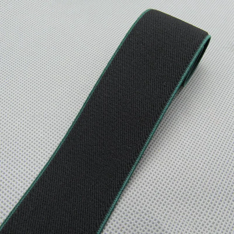 darkgreen 4 ярда 4 см Мягкая кожа швейная эластичная лента брюки пояс растягивающаяся резинка нейлоновая эластичная тесьма для одежды аксессуары - Цвет: darkgreen