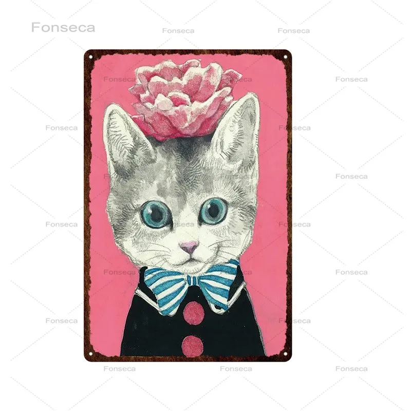 Предупреждение ющие животные металлические знаки искусственная металлическая