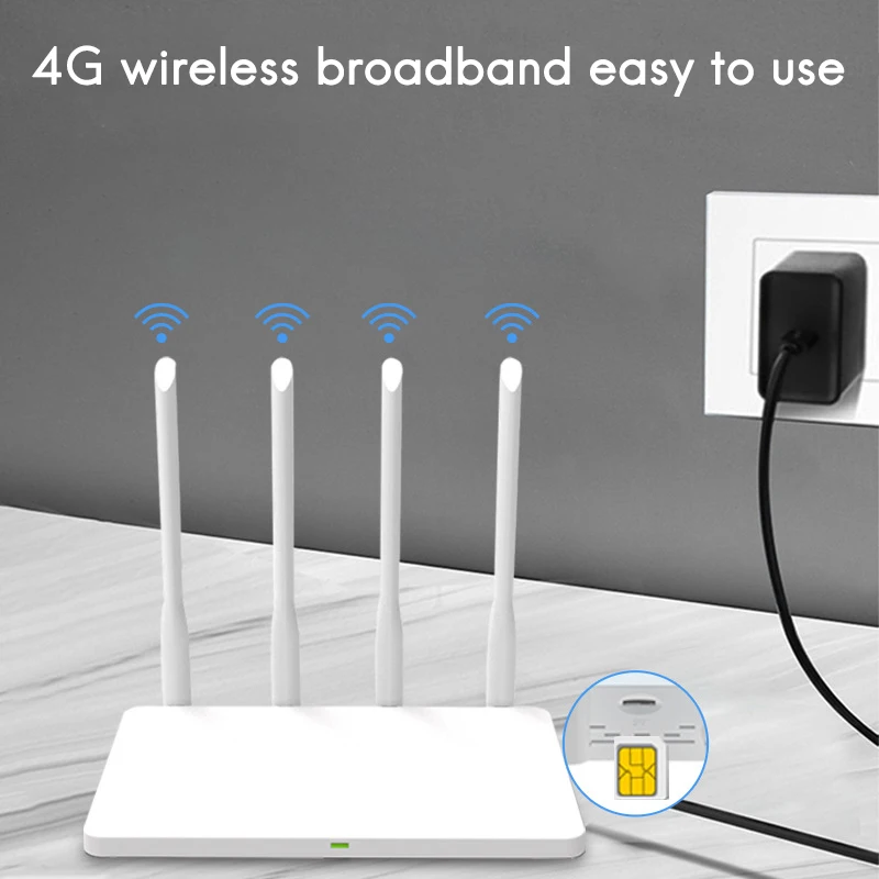 Wi-Fi-роутер 300 Мбит/с 4G | Компьютеры и офис