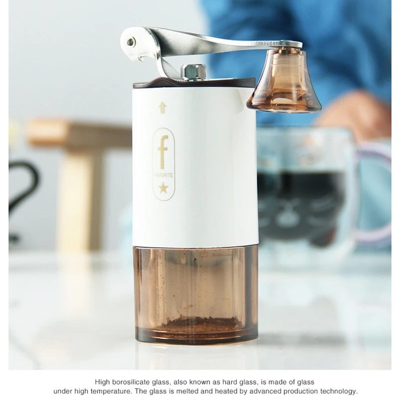 Ручная кофемолка деревянная мельница с чугунным заусенцем доступны окна