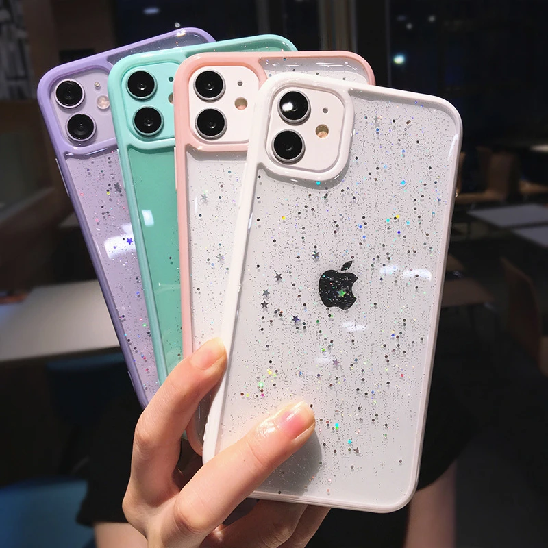 

Camera Lens Protection Phone Case on For iPhone 11 12 Pro Max 8 7 6 6s Plus Xr XsMax X Xs SE 2020 12 Color Candy Soft Back Cover
