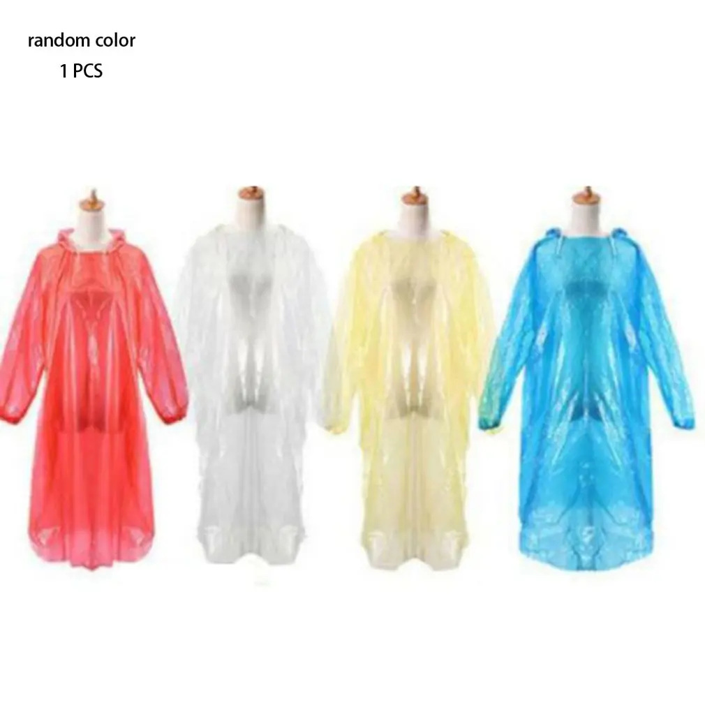 

Disposable Raincoat Adult Raincoat Waterproof Emergency Rain Poncho Portable Raincoat Travel Camping Outdoor Raincoat