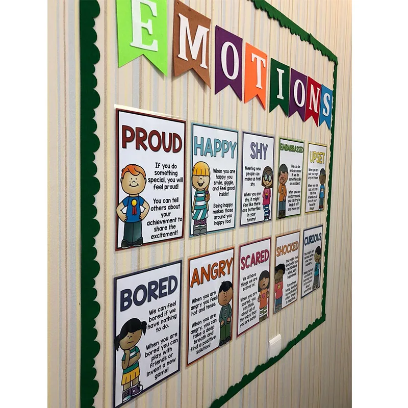 Обучающие материалы на английском языке 10 шт./компл. карты А4 украшение для