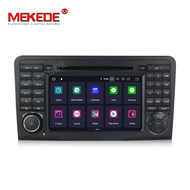 PX5 4 Гб + 64 ГБ Android 9 0 автомобильный мультимедийный плеер для Mercedes Benz ML Class W164 ML300 ML350