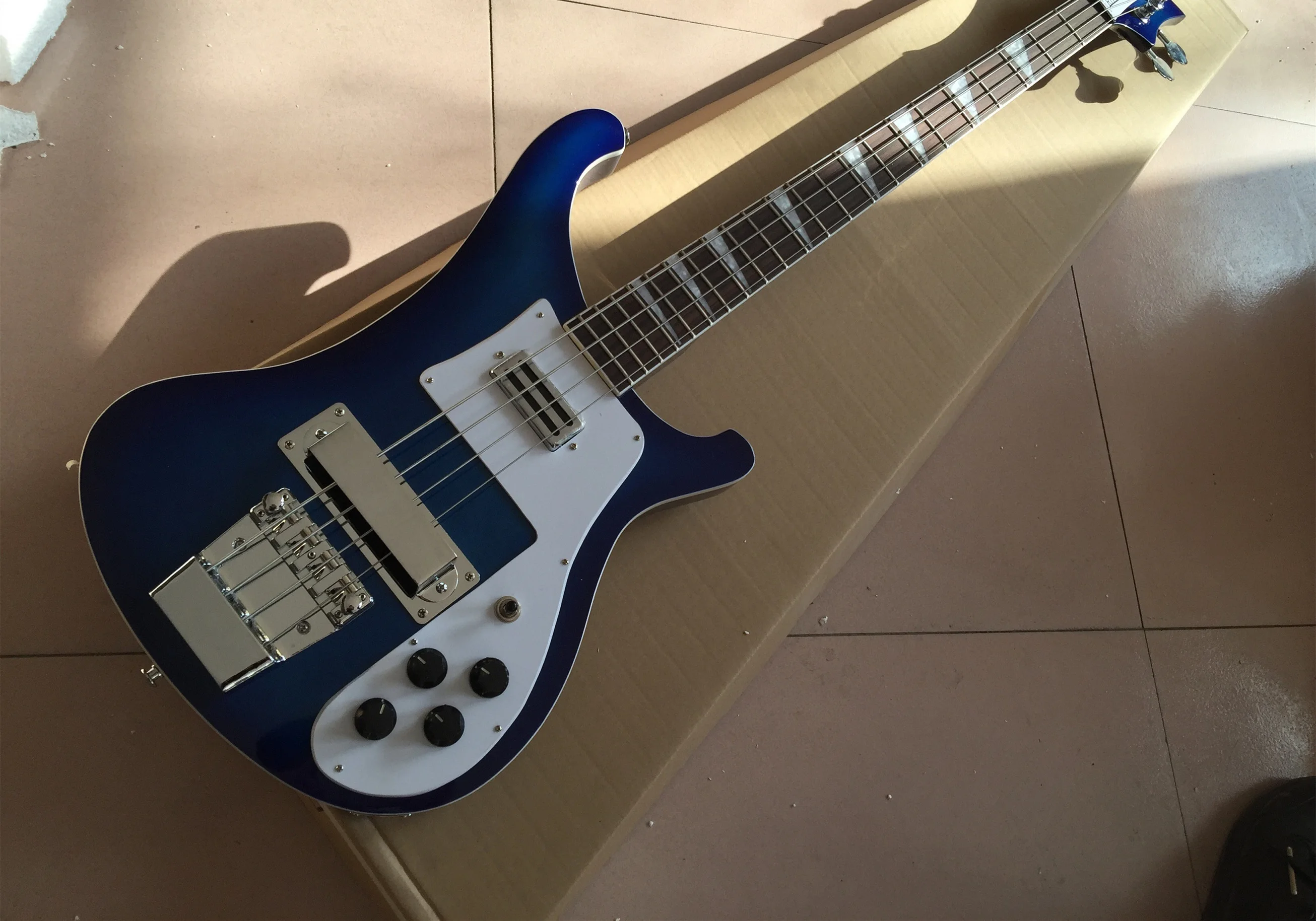 

new arrival Chinese factory electric bass guitar , blue electric bass , all colors avalible, high qulity bass guitar