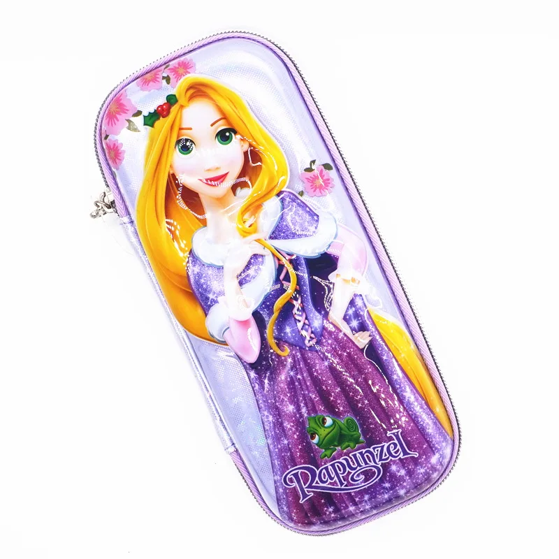 Замороженные Микки и Минни Маус милый пенал disney пенал с мультяшным рисунком Белоснежки и принцессы с длинными волосами ящик детского подарка - Цвет: J