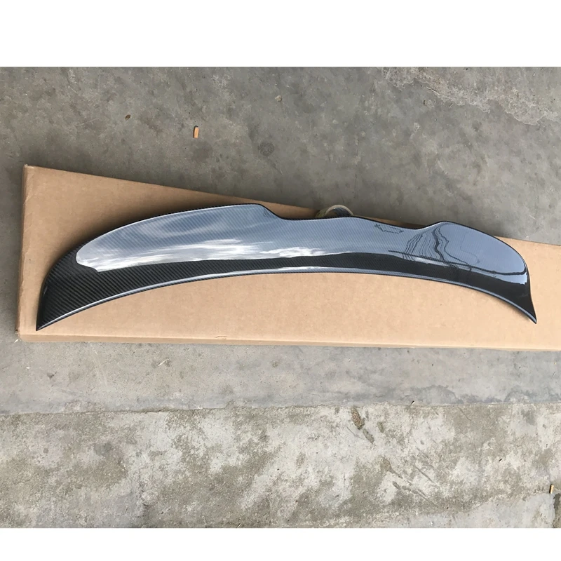 

For Audi A6 C7 Spoiler S6 Carbon Fiber Spoiler Rear Trunk Wing For Audi A6 C7 / 4G 2012 - UP Fit 4-Door Sedan Only