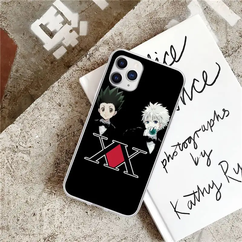 

Hunter X Hunter Transparent Phone Cover For Xiaomi Redmi K30s Ultra Note 9s 9 Pro Max Mi 10 Lite 11 10T Pro Clear Case