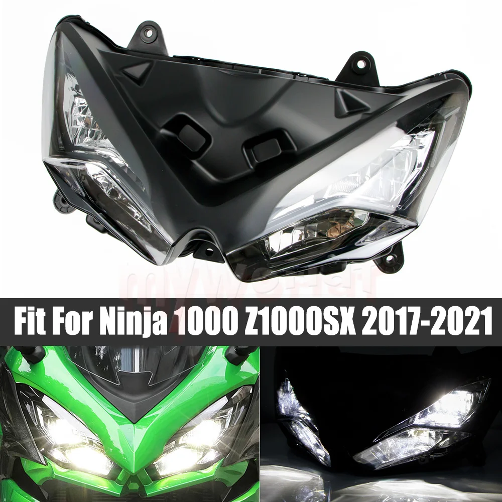 

Подходит для 2017-2024 KAWASAKI Ninja 1000SX Z1000SX, светодиодная фара в сборе, индикатор переднего освещения, аксессуары для мотоциклов
