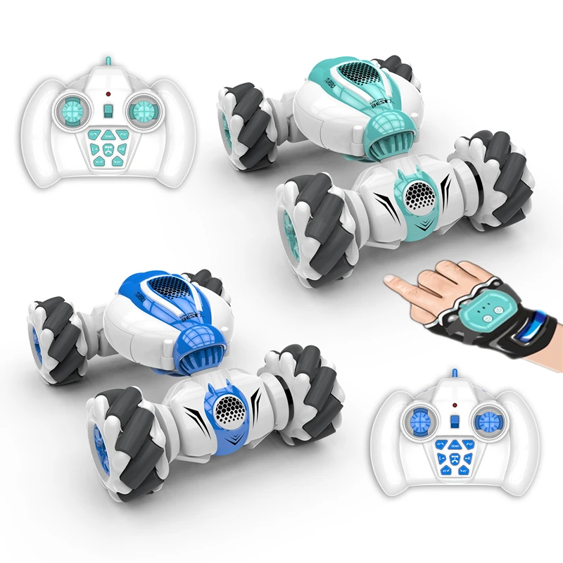 

RC Stunt Car Remote Control Watch Gesture Sensor Electric Toy S-012 RC Drift Car 2.4GHz 4WD Rotation Gift for Kids Boys Birthday