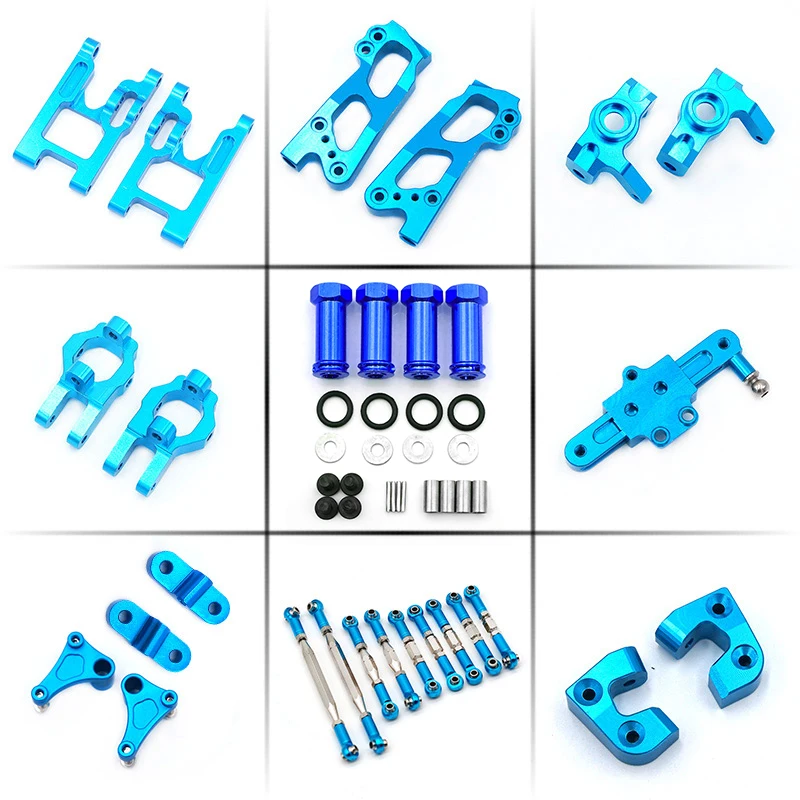 Wltoys 12428 12423 Радиоуправляемый автомобиль все обновленные металлические детали