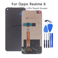original display for oppo realme 6 rmx2001 cph2069 lcd display touch screen sensor digitizer assembly for realme6 lcd repair kit