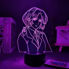 3d лампа манга Атака Титанов штук Пальчиковый аниме детский ночник для домашнего декора Аниме фигурки светильник Декор s комнаты USB