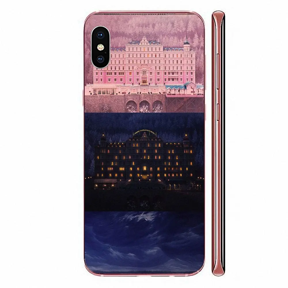 Для iPhone 11 Pro 4 4S 5 5S SE 5C 6 6S 7 8X10 XR XS Plus Max TPU защитные чехлы Grand Budapest Hotel | Мобильные