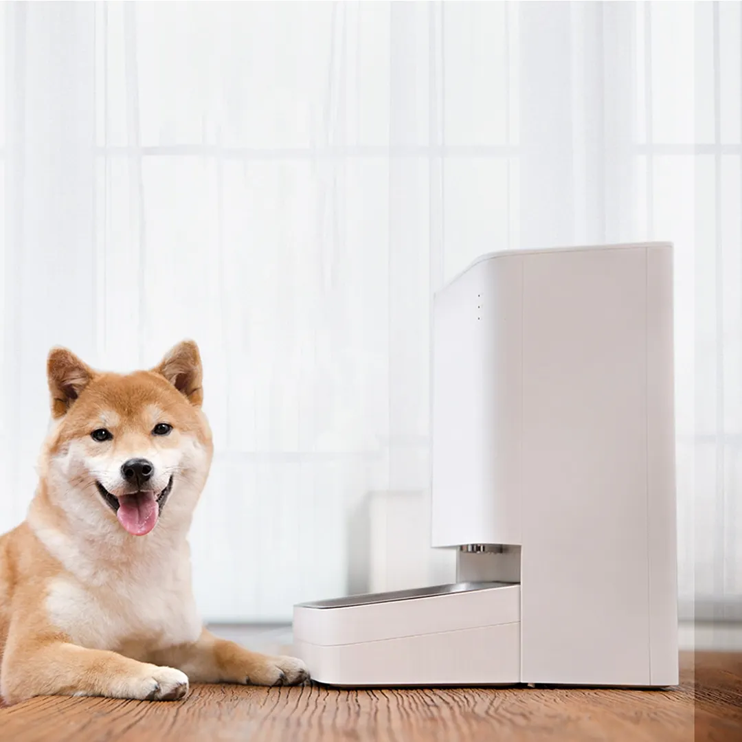 Xiaomi Xiaowan Mijia APP Remote Control 1.8kg Capacity Automatic Pets Cats Dogs Feeder Food Shortage Reminder Moistureproof | Электроника