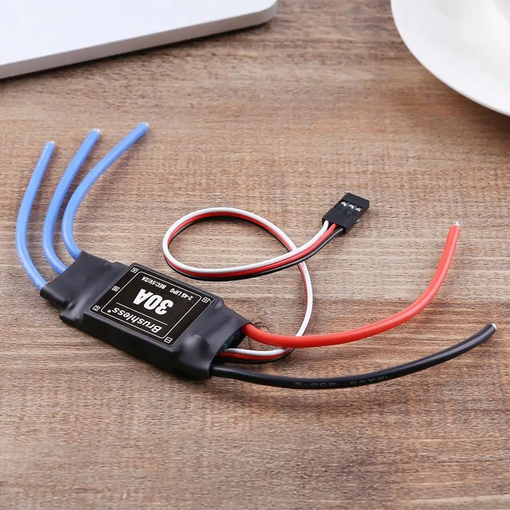 4 шт. 30A ESC 2 4S Lipo бесщеточный с 5 В/2 а BEC для DJI F450 F550 Drone S500 X500 Quadcopter airplane ESC|Наборы