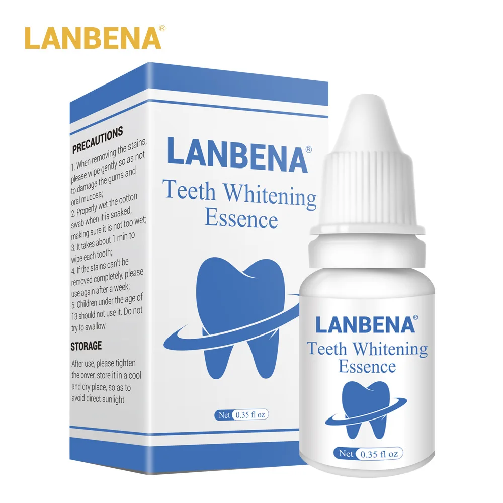 

LANBENA зубной налет для очищения зубов отбеливающий порошок для черных зубов желтые зубы табак пятна от чая с 10 ватными тампонами