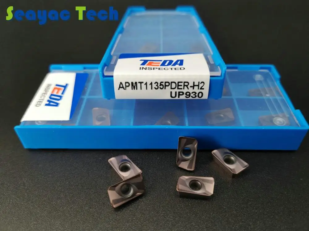 

Milling cutter APMT1135PDER-H2 Carbide milling inserts for stainless steel milling cutter,Magnetic control equipment use inserts