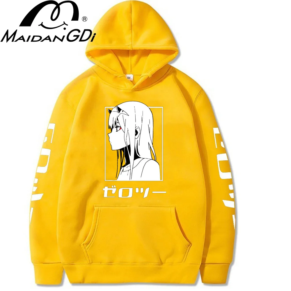 

MAIDANGDI Darling In The Franxx Men Women Unisex Hoodies Sweatshirts Zero Hoodie fall 2021 women kawaii japanese fashion
