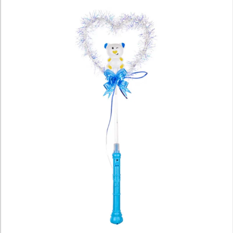Christmas Lights Explosive Cartoon Flash Magic Wand Toy Glowing Fairy Glow Sticks Party Articles DIY Led Accessories | Дом и сад