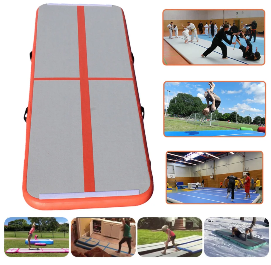 

6M Length 20cm thickness Air Track Air Tumbling Floor for Gymnastics Cheerleading /Yoga/Taekwondo/Training/Home Use/Camping