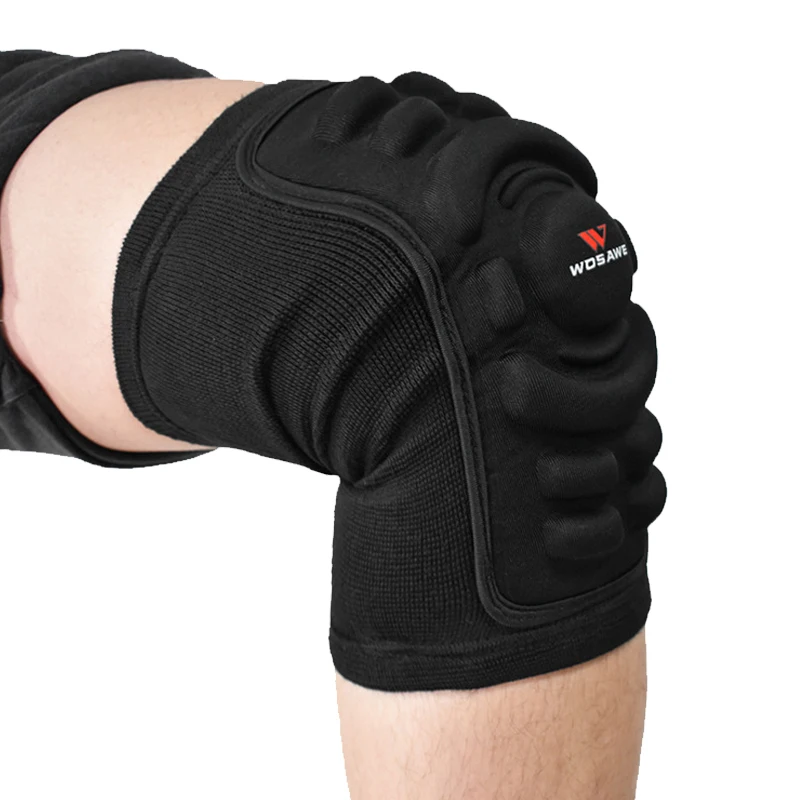 

1 Pair Motorcycle Cycling Guards Pad Sports Protectors Support Patella Leg Brace Knee Wrap