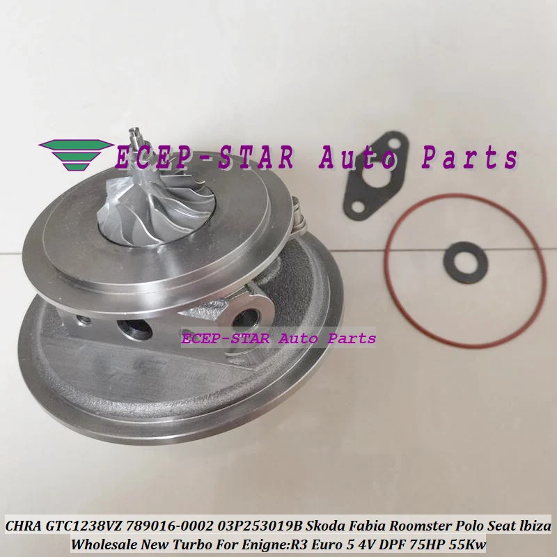 Турбокартридж CHRA 789016 -5001С -0002 03П 253019 B GTC1238VZ Для Skoda Fabia Roomster SE-AT lbiza Polo DPF R3 1.2L