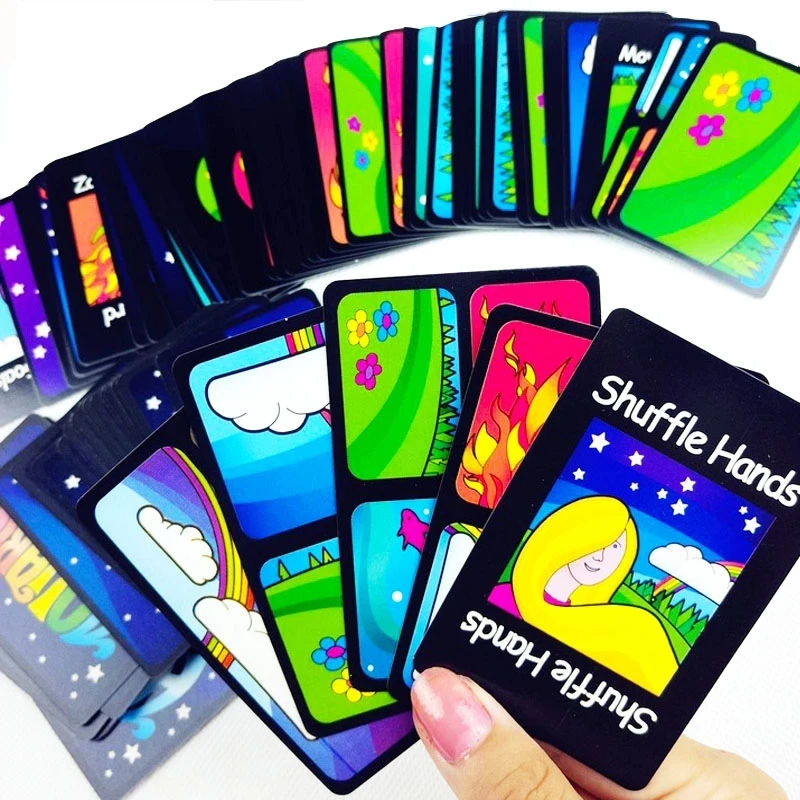 

Newest Aquarius Card Game Popular Strategy Board Games Party Funy Flowers Girl Board Games Children Family Fun Games