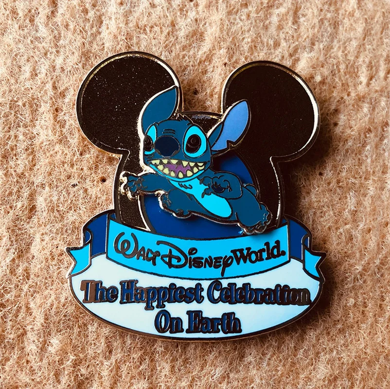 Disney значки с героями мультфильмов для одежды Стич Милые Акриловые на рюкзак