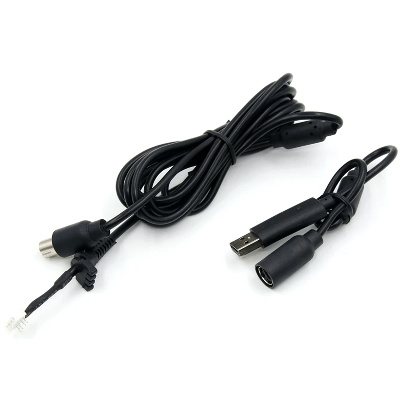 

High Quality USB 4 Pin For Cable Cord Cable +Breakaway Adapter Replacement For Xbox- 360 Wired Controller Accessories