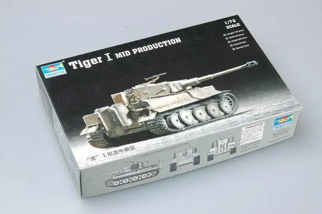 

Trumpeter 07243 1/72 Tiger I Mid Production