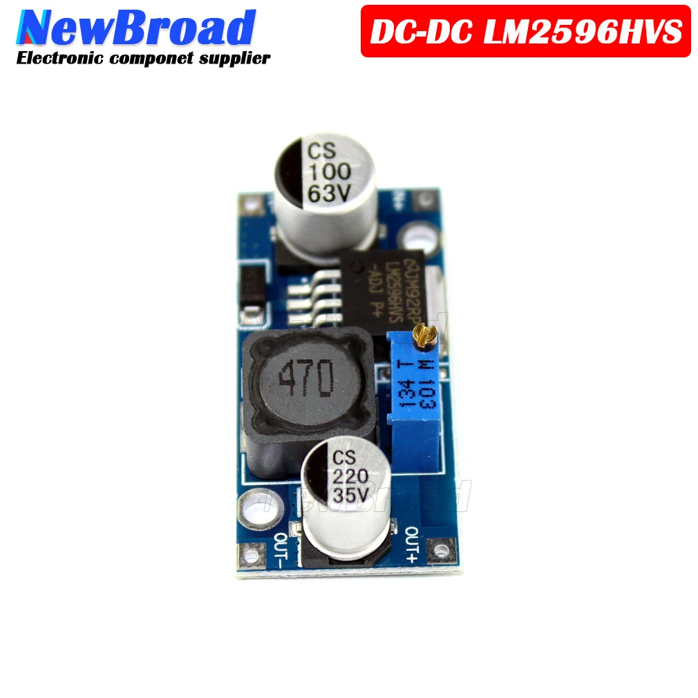 1 шт. LM2596HVS LM2596 HV LM2596HV DC-DC Регулируемый понижающий преобразователь модуль питания 4