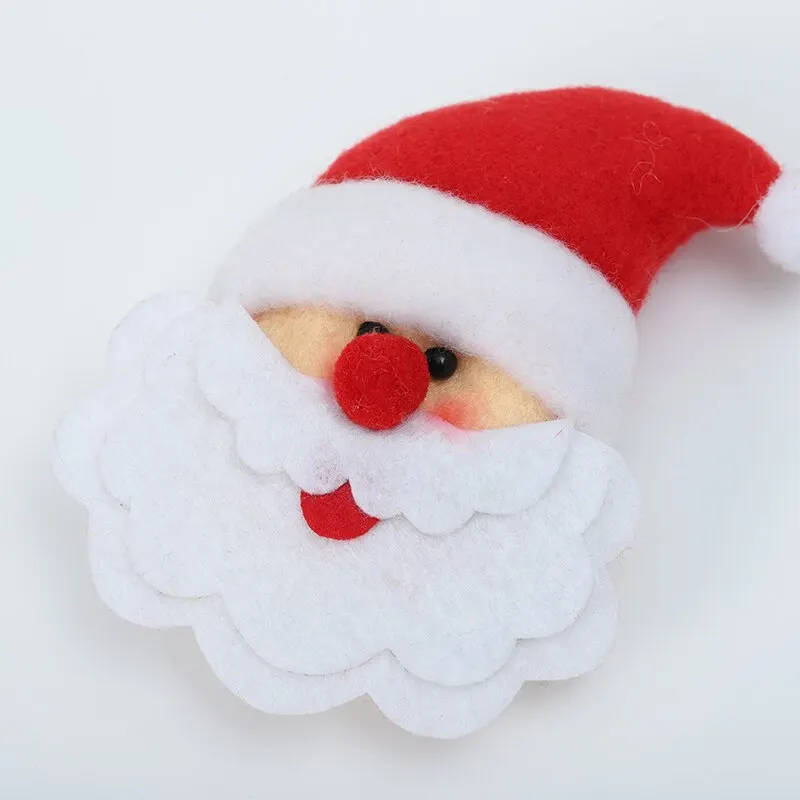 3 вида стилей рождественские магниты на холодильник милый стикер сообщений Санта