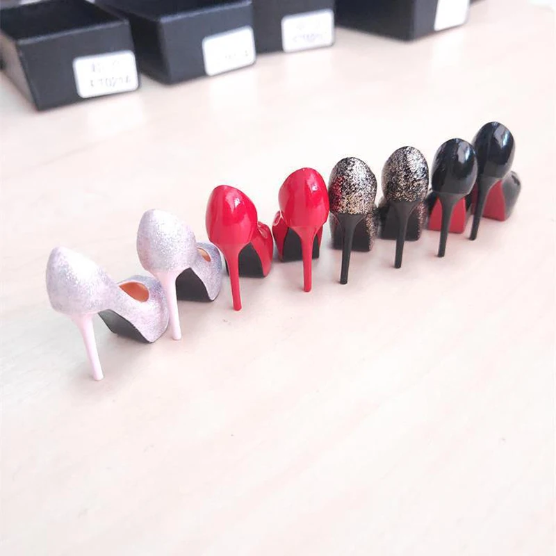 

4 Colors Feeltoys 1/6 FT021 Trendy Sexy Fish Mouth High Heels Shoes for 12 Inches Tbl Ph Female Action Figures Accessory