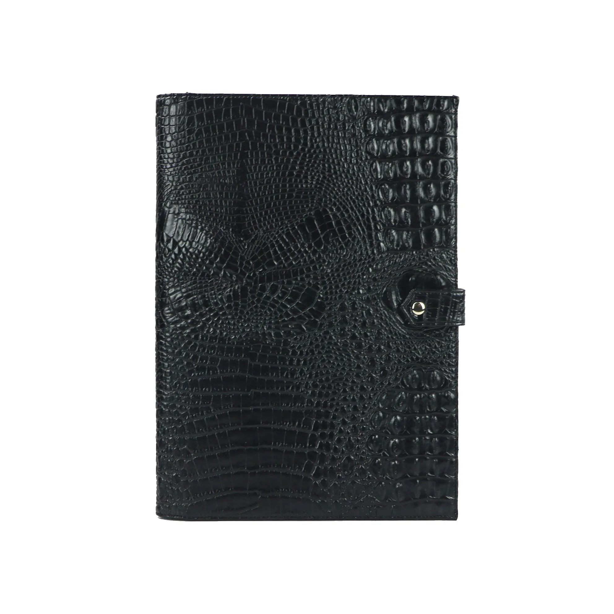 Crocodile Black 1 Лидер продаж, мужская сумка, мужская, модная, с узором «крокодиловая кожа», Padfolio, высокое качество, бизнес, А4, держатель для файлов, Роскошный чехол для Ipad, держатель - Цвет: Crocodile Black 1