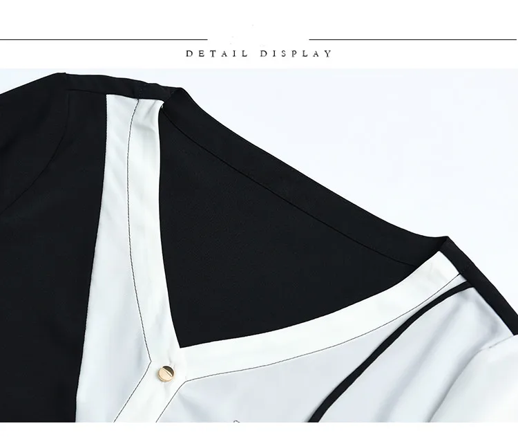 

Summer Office Lady Shirts Korean Fashion Clothing Plus Size Womens Tops and Blouses 2021 Summer Chiffon Clothing Blusas 10043