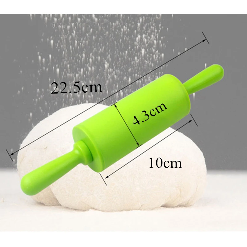 1 шт./компл. силиконовая скалка для теста ролик небольшого размера инструменты