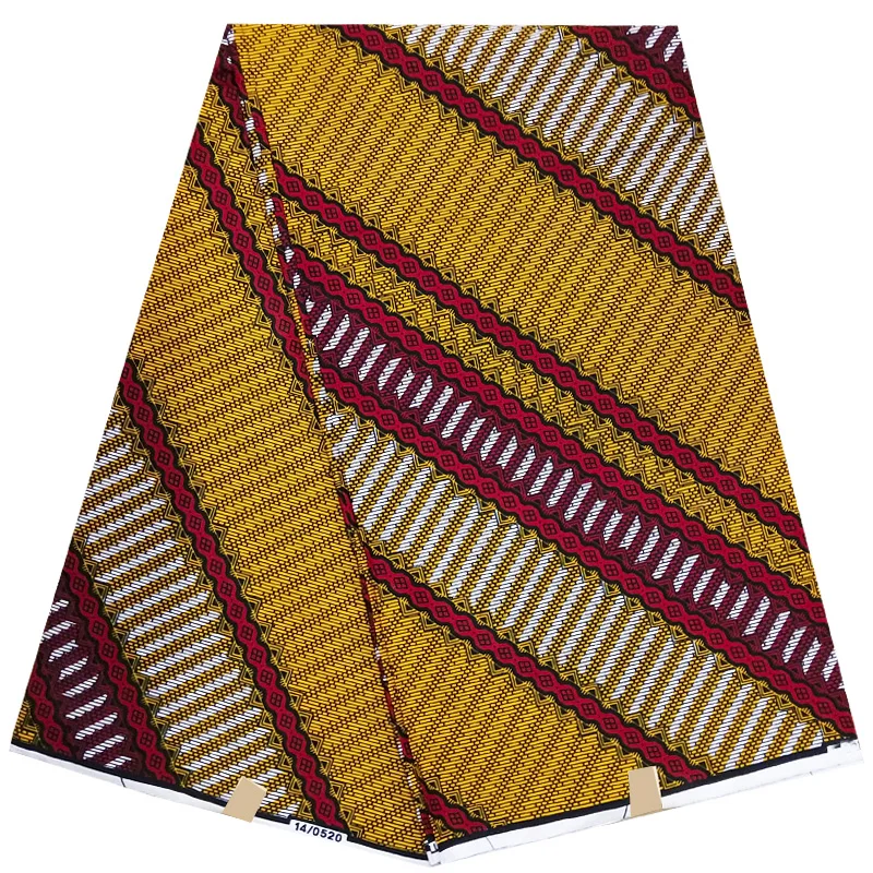 

New 100% Cotton Original Real Wax Ankara Fabric 2020 African Print Fabric For Wedding Dress Tissue African Fabric Wax Fabric