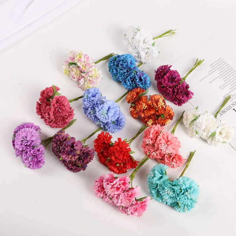 Искусственные гвоздики свадебные украшения рождественские для дома