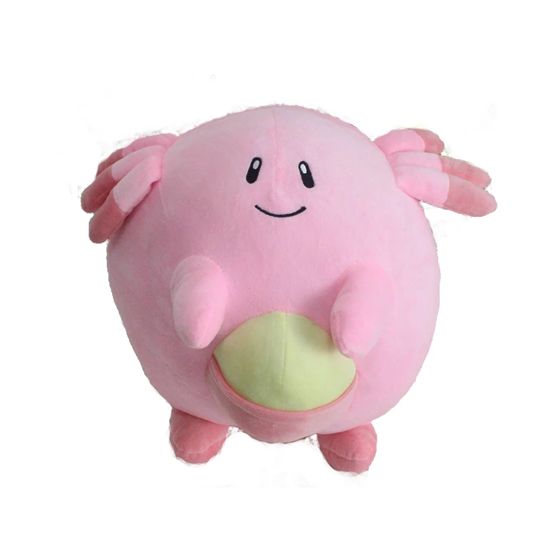Покемон мультфильм свинка плюшевая игрушка Chansey розовая мягкая набивная кукла