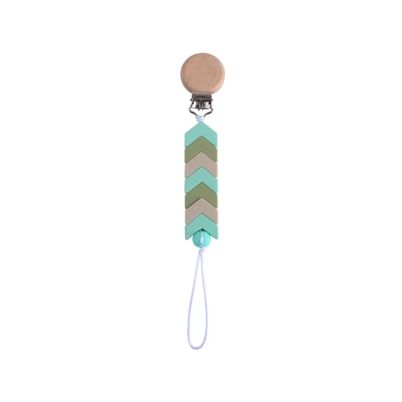 

Baby Pacifier Clip Chain Silicone Beads BPA Free DIY Dummy Nipple Holder Soother 24BE