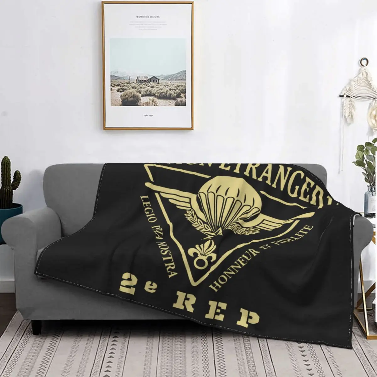 

Manta de paracaidista de Legión, colcha de cama a cuadros, manta de Picnic, mantas para camas