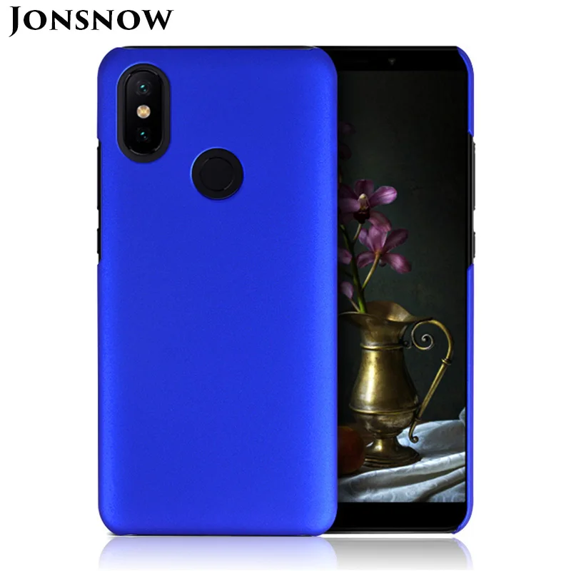 JONSNOW однотонный матовый чехол для Xiaomi Redmi Note 5 пластиковый жесткий телефона