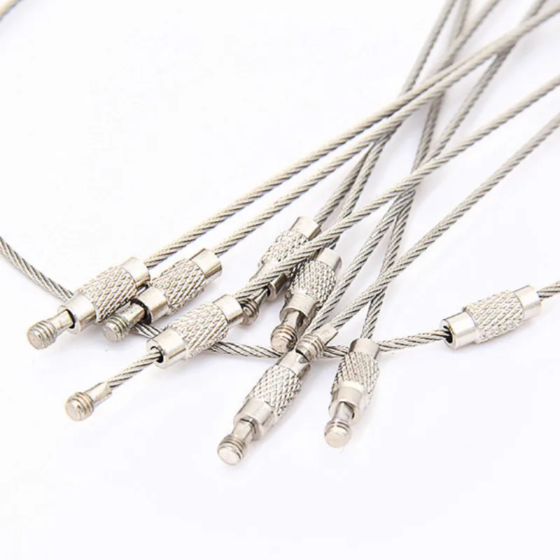 10 шт. многофункциональная отвертка замок нержавеющая сталь провода веревка шнур