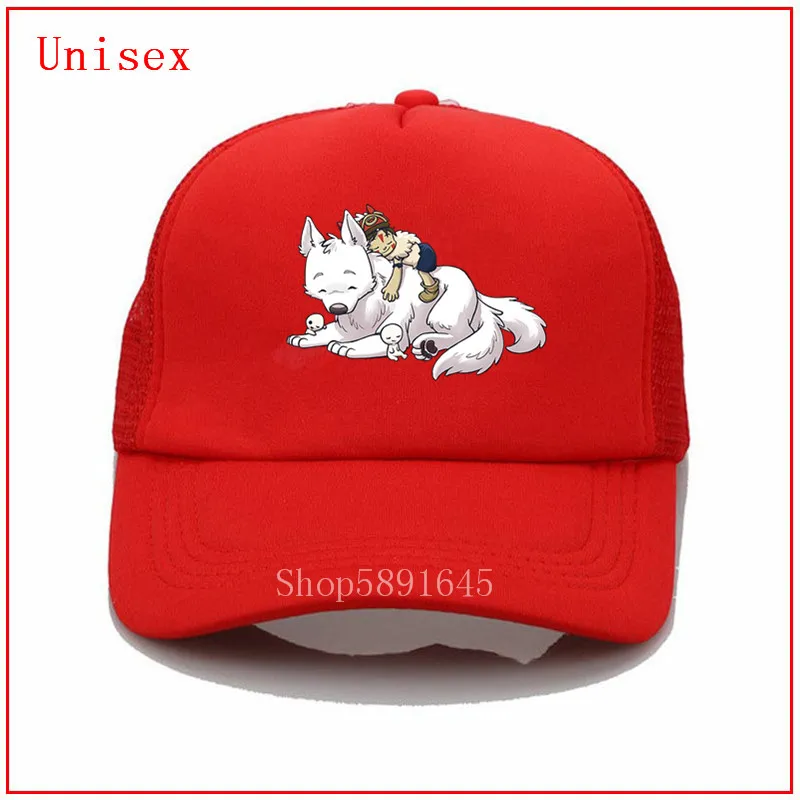 Бейсболки для женщин-лучшей подруги-аниме в стиле фильма принцессы Мононоке