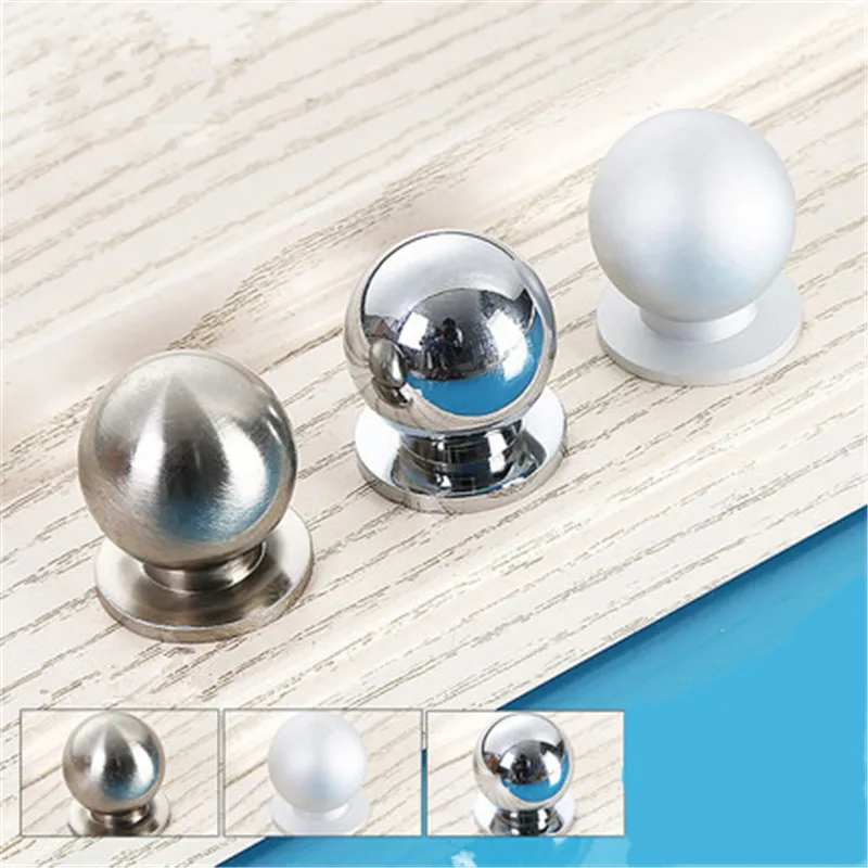 Мебельные ручки Алюминий сплав Кухня в сдержанном стиле шкаф c одним отверстием