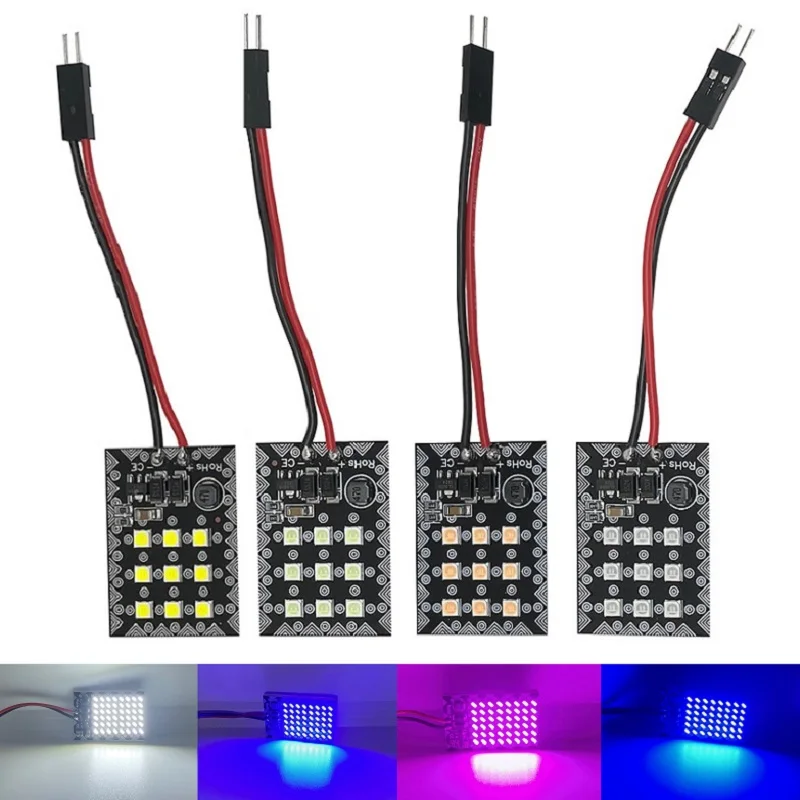 

1PCS C5W LED Bulb C10W Festoon 31mm 36mm 39mm 42mm T10 W5W LED Light COB White Car Interior Dome Reading 12V 24V Trunk Lamps