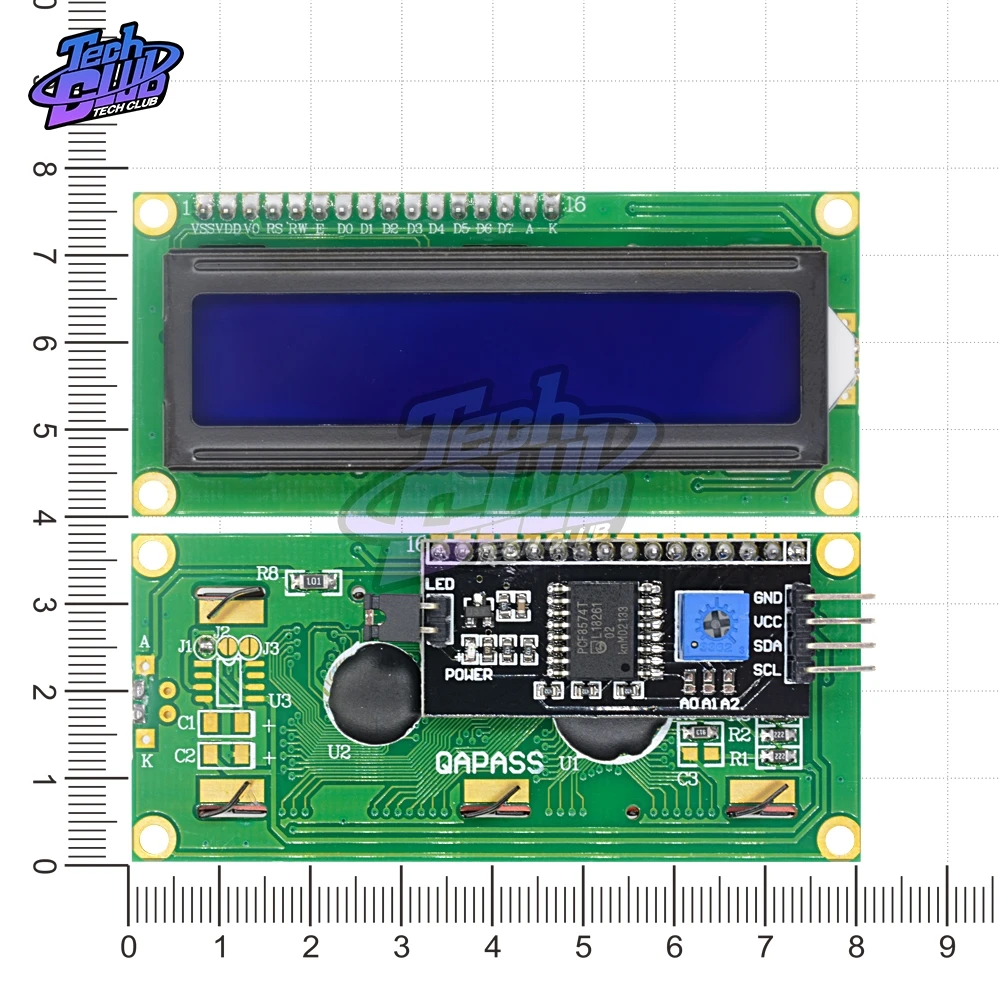 ЖК 1602 IIC/I2C/TWI Серийный модуль подсветки для Arduino UNO r3 mega2560 LCD 1602|Детали и аксессуары
