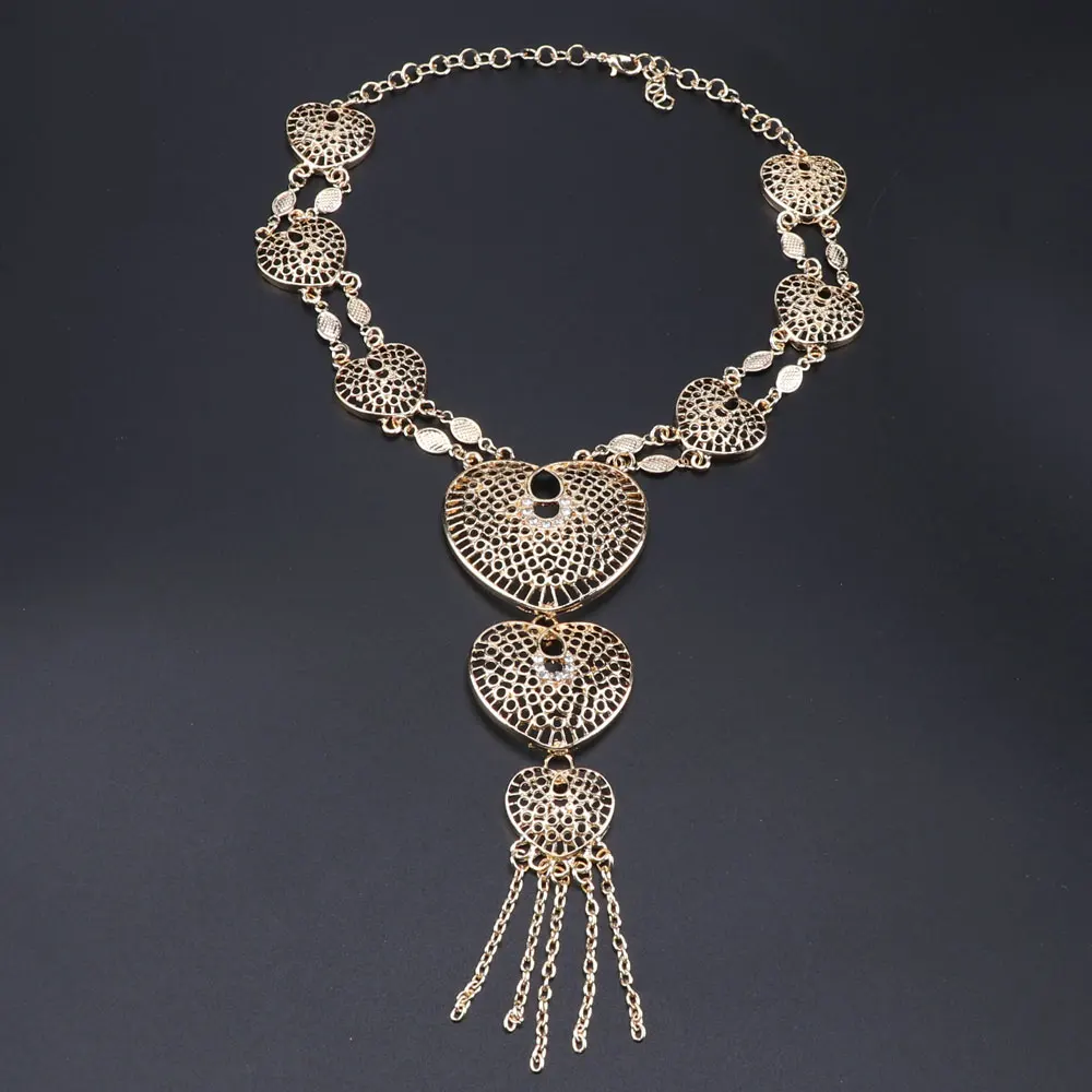 Комплект из колье серёг кольца и браслета | Украшения аксессуары