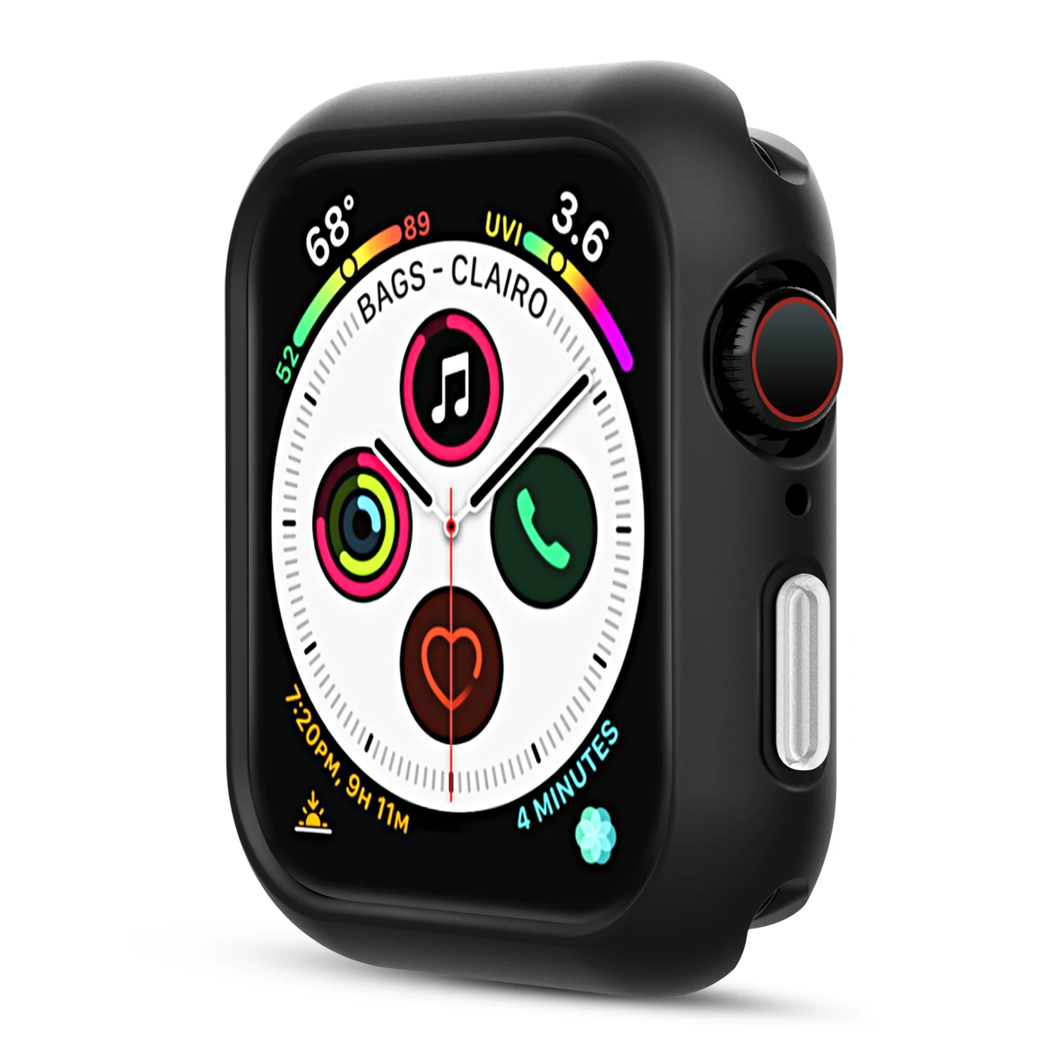 

Watch Cover Case for Apple Watch 6 5 4 3 2 1 Protector Film 40MM/44MM PC Bumper Frame for IWatch Screen Protector 38MM/42MM